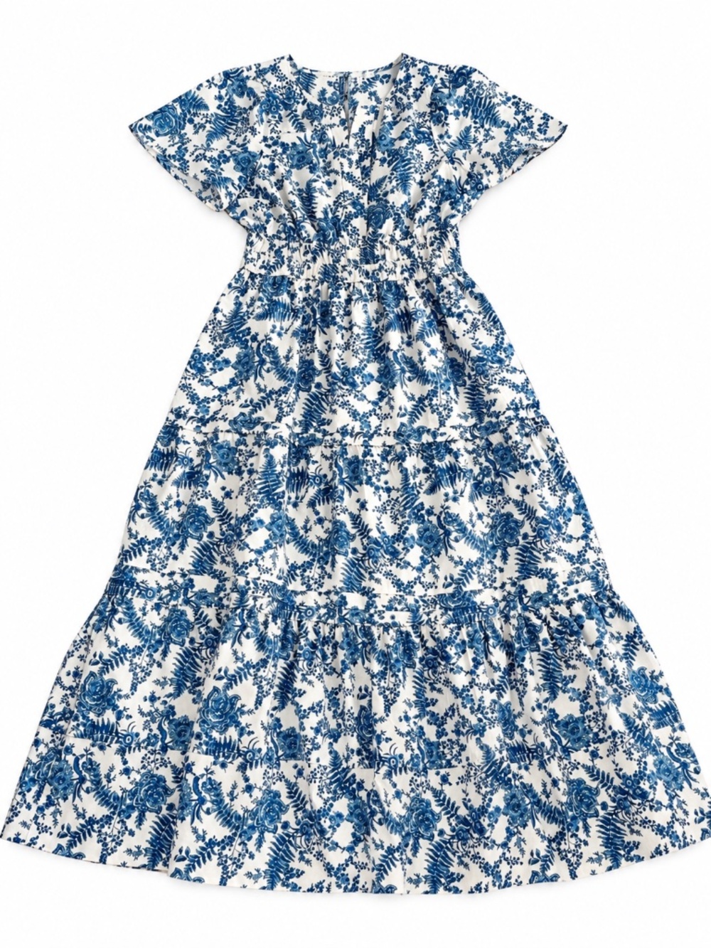 Anthropologie Somerset Tiered Maxi Dress - Size Medium